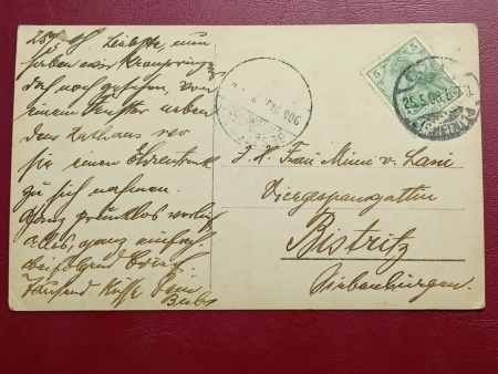 1908 - Printul mostenitor german Wilhelm si printesa Cecilia - Img 2