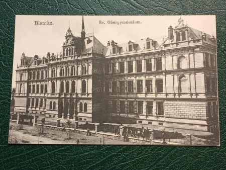 1918 - Bistrita, gimnaziul evanghelic (jud. Bistrita-Nasaud)