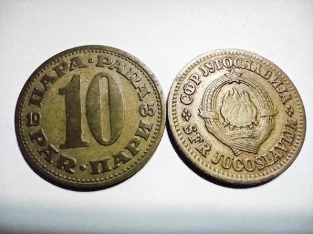 Iugoslavia 1965 - 10 para, circulata