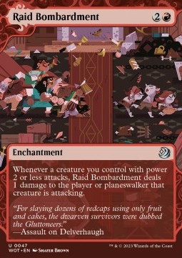 Raid Bombardment FOIL