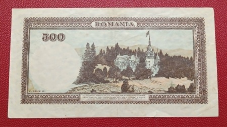 Romania 1941 - 500 lei, circulata - Img 2