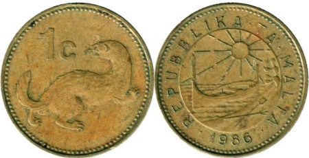 Malta 1986 - 1 cent, circulata