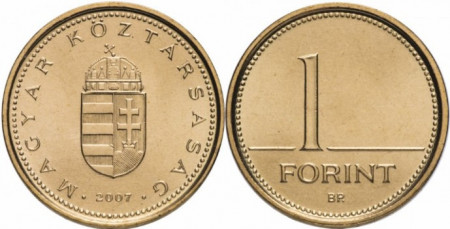 Ungaria 2007 - 1 forint, necirculata