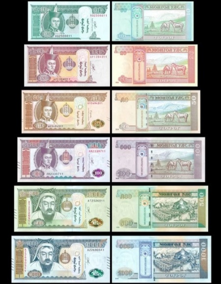 Mongolia 2019-20 - set, necirulata