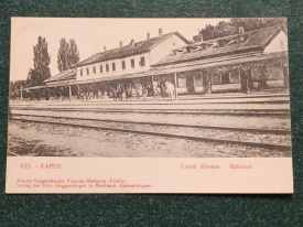 1918 - Copsa Mica, gara (jud. Sibiu)