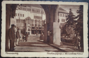 1941 - Targu Mures, intrare la Primarie (jud. Mures)