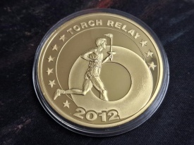 Anglia 2012 - Stafeta Tortei, medal aurit