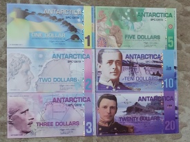 Antarctica 2008-2011 - set, necirculata (6 bucati diferite)