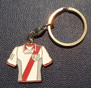 Breloc metalic C.F. Rayo Vallecano