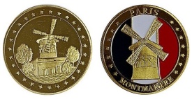 Franta 2025 - medal aurit, Montmartre