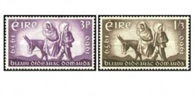 Irlanda 1960 - Anul Mondial al Refugiaților, serie neuzata