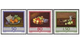 Liechtenstein 1990 - picturi de Benjamin Steck, serie neuzata