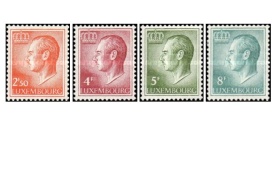 Luxemburg 1971 - Marele Duce Jean de Luxemburg, serie neuzata