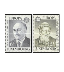 Luxemburg 1980 - Europa;personalitati, serie neuzata
