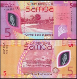 Samoa 2024 - 5 tala, necirculata