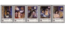 San Marino 1979 - picturi, serie neuzata