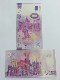 Spania 2022 - 0 euro souvenir, necirculata