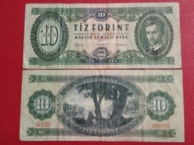 Ungaria 1962 - 10 forint, circulata
