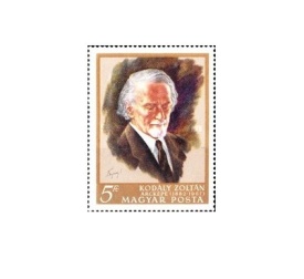 Ungaria 1968 - Zoltan Kodaly, 1882-1967 - neuzata