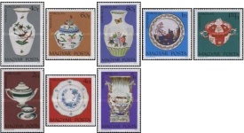Ungaria 1972 - portelan Herend, serie neuzata