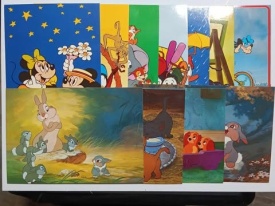 Carti postale Walt Disney - set din 11 bucati diferite
