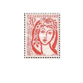 Cehoslovacia 1963 - 60th Clubul de cânt al profesorilor, neuzata