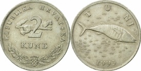 Croatia 1993 - 2 kuna, circulata