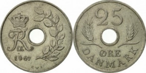 Danemarca 1967 - 25 ore, circulata