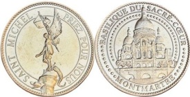 Franta 2024 - medal aurit, Basilique - Saint Michel
