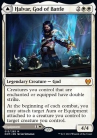 Halvar, God of Battle // Sword of the Realms