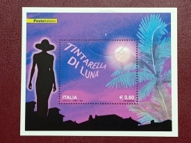 Italia 2009 - melodii celebre Tintarella, colita stampilata