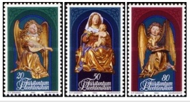 Liechtenstein 1982 - Craciun, serie neuzata