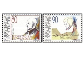 Liechtenstein 1991 - personalitati, serie neuzata