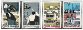 Romania 1970 - Inundatia I, serie neuzata
