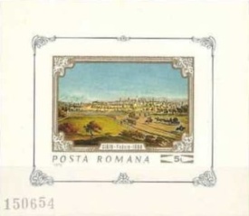 Romania 1970 - Reproduceri de arta II - Simturile, colita neuzata