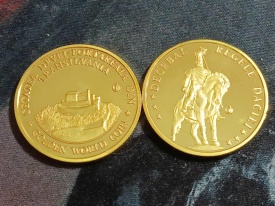 Romania 2024 - medal aurit, Decebal