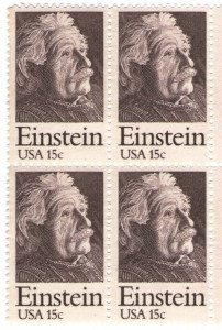 Statele Unite 1979 - Albert Einstein (1879-1955), neuzata de 4