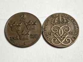 Suedia 1930 - 2 ore, circulata