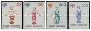 Vatican 1979 - UNICEF, serie neuzata