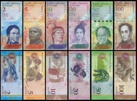 Venezuela - set 2007-2015 cu fauna, necirculata