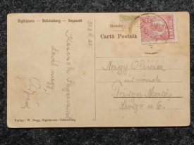 1923 - Sighisoara, panorama (jud. Mures) - Img 2