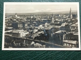 1942 - Cluj Napoca, panorama de pe Feleac (jud. Cluj)