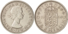 Anglia 1960 - 1 shilling, circulata