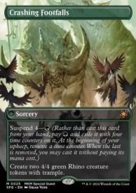 Crashing Footfalls FOIL