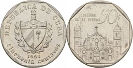 Cuba 2002 - 50 centavos, circulata