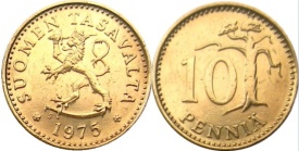 Finlanda 1972 - 10 pennia, circulata