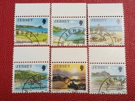 Jersey 1989 - peisaje, serie scurta stampilata
