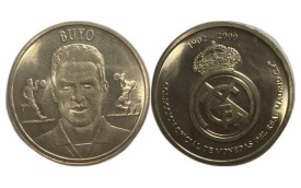Jeton 2000 - Paco Buyo, fotbalist - Real Madrid