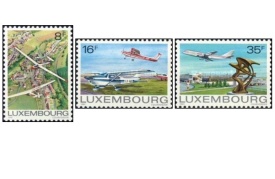 Luxemburg 1981 - aviatie, serie neuzata