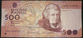 Portugalia 1994 - 500 escudos, circulata